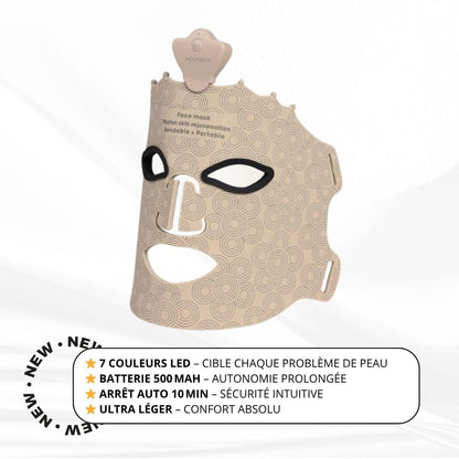 Masque LED Thérapie Lumière Rouge