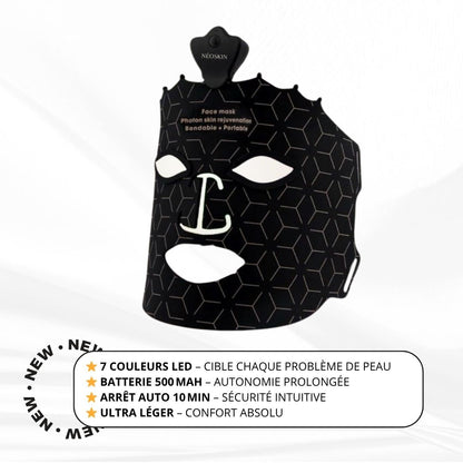 Masque LED Thérapie Lumière Rouge