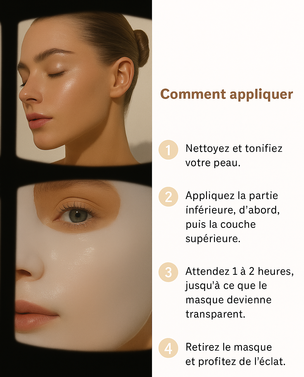Masque bio-collagène